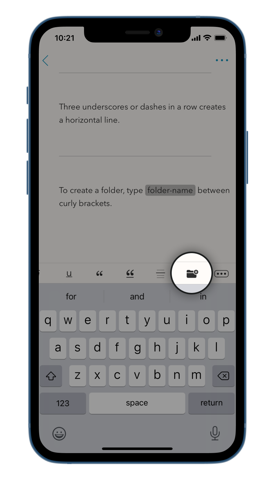 Accent color customization screen in Minimal